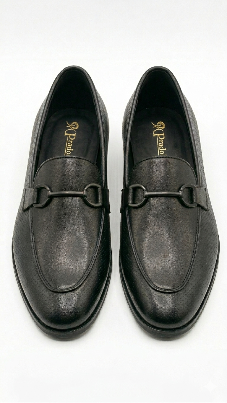 Black Vegan Leather casual AT2608
