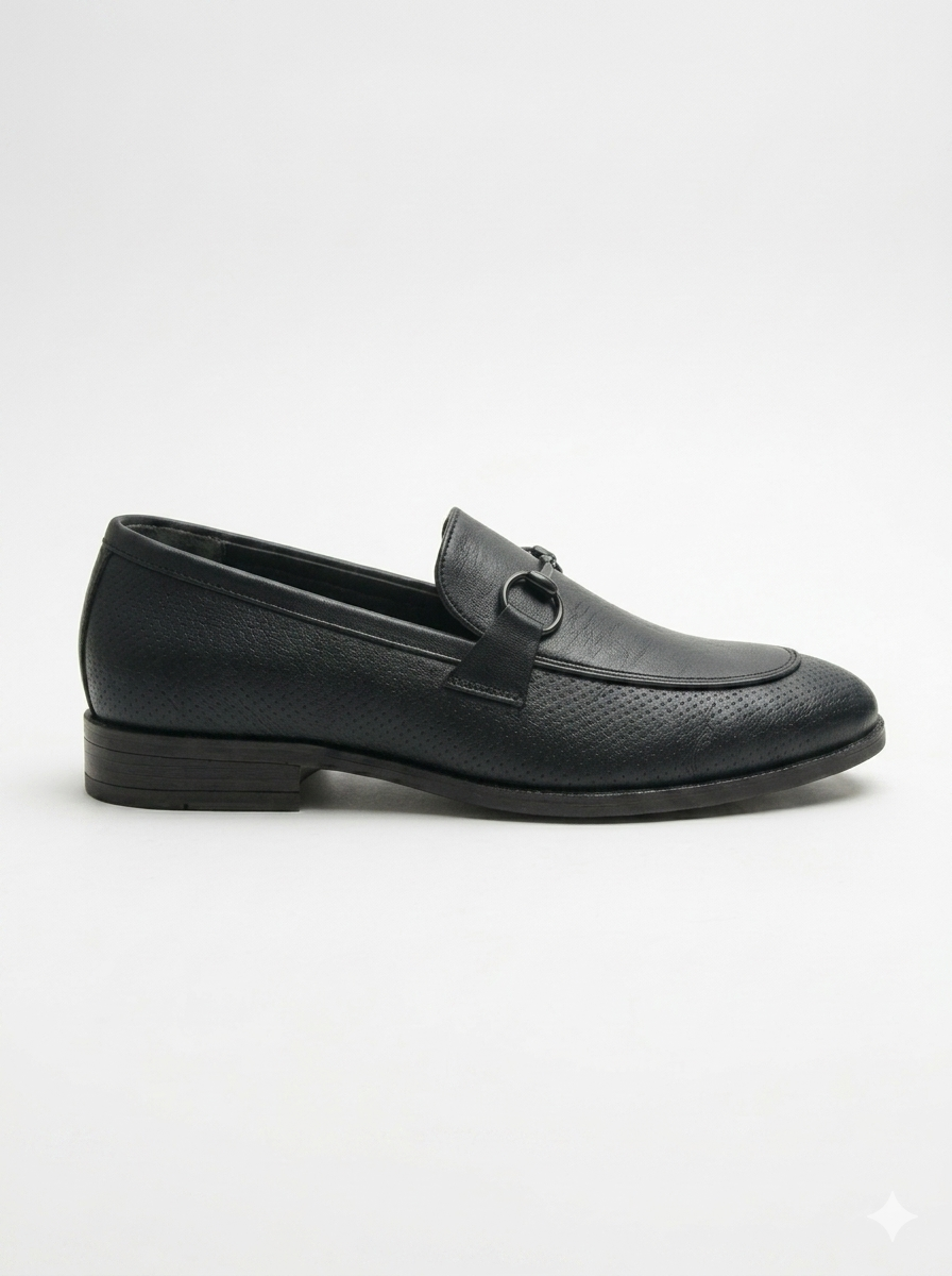 Black Vegan Leather casual AT2608
