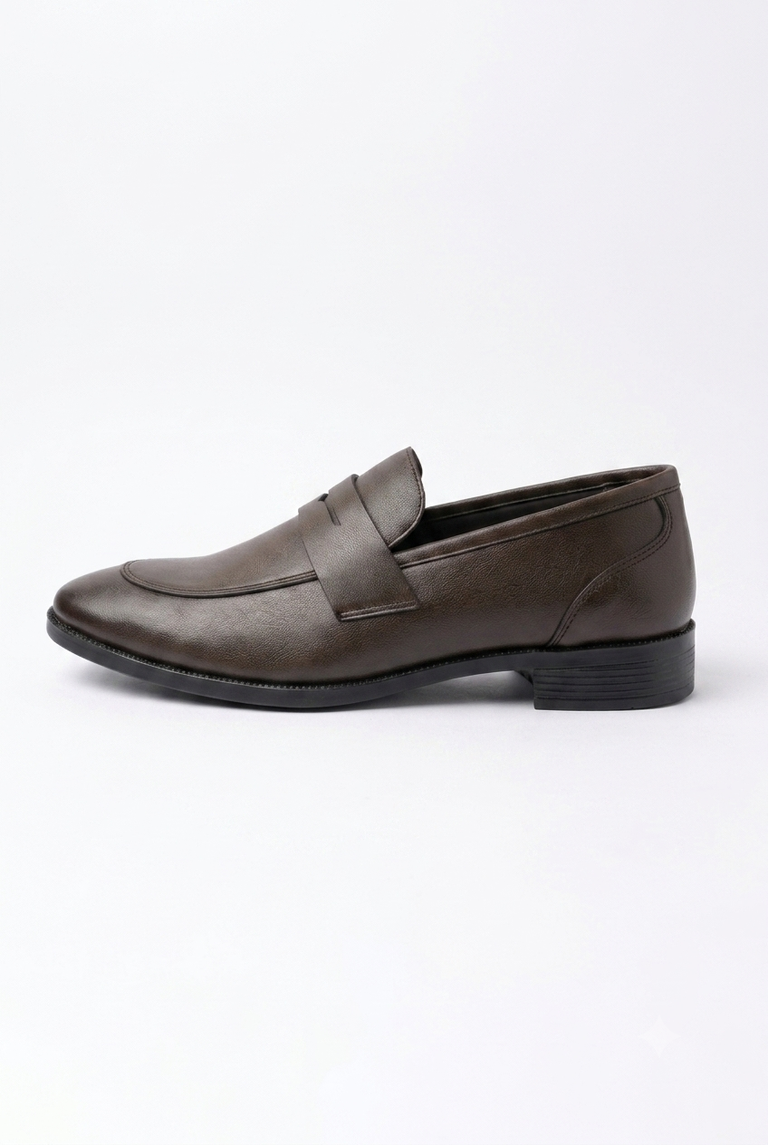 Brown Vegan Leather casual AT2645