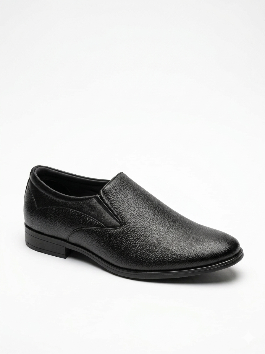 Black Vegan Leather casual AT2610
