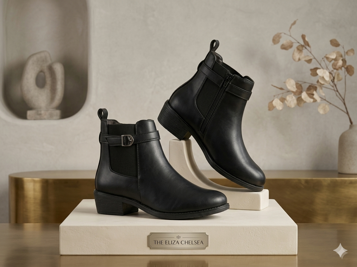 Women's Black Boot AT2649