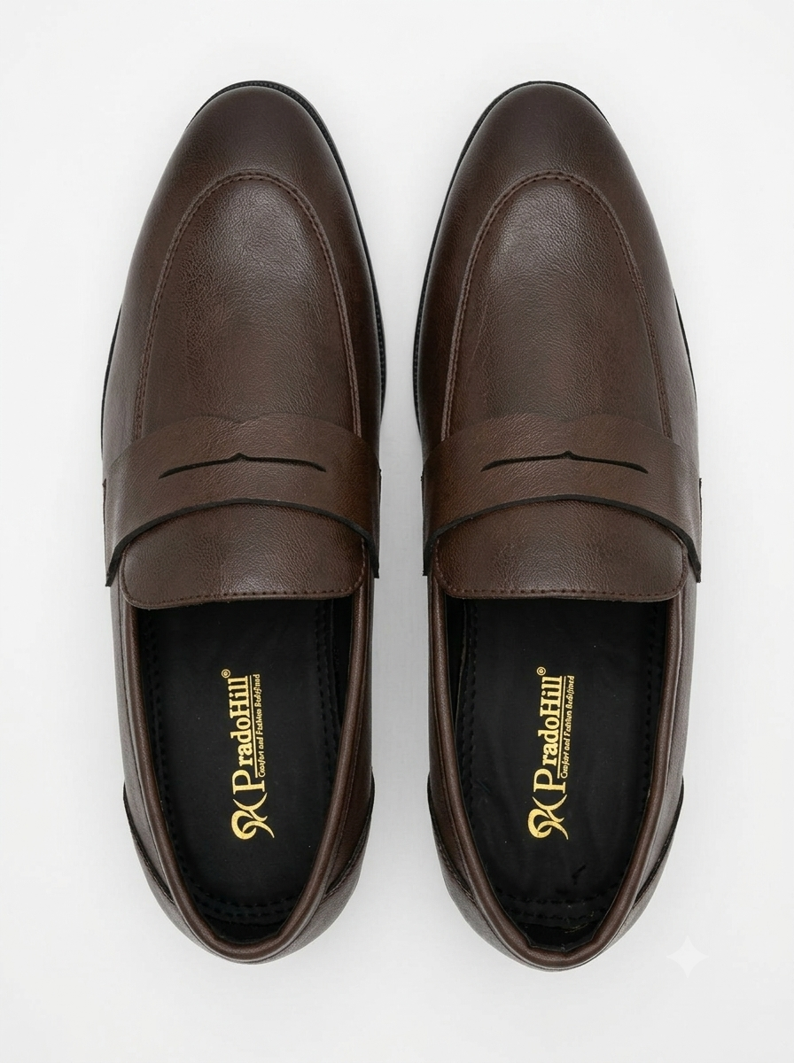 Brown Vegan Leather casual AT2645