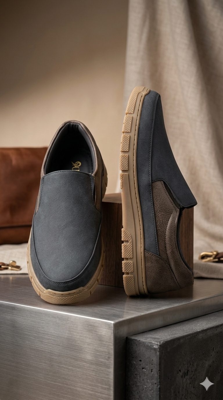 Monaco comfort Black Casuals AT2643