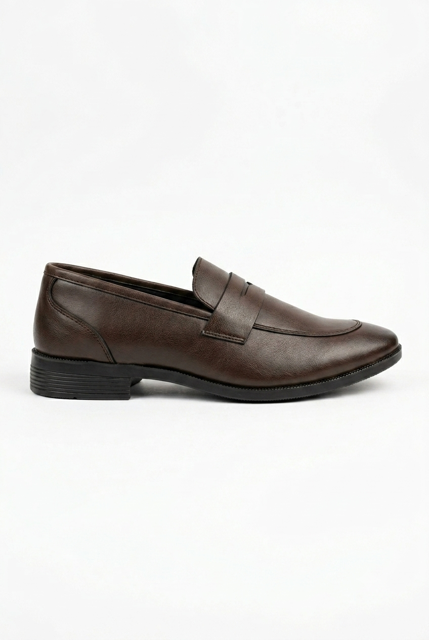 Brown Vegan Leather casual AT2645
