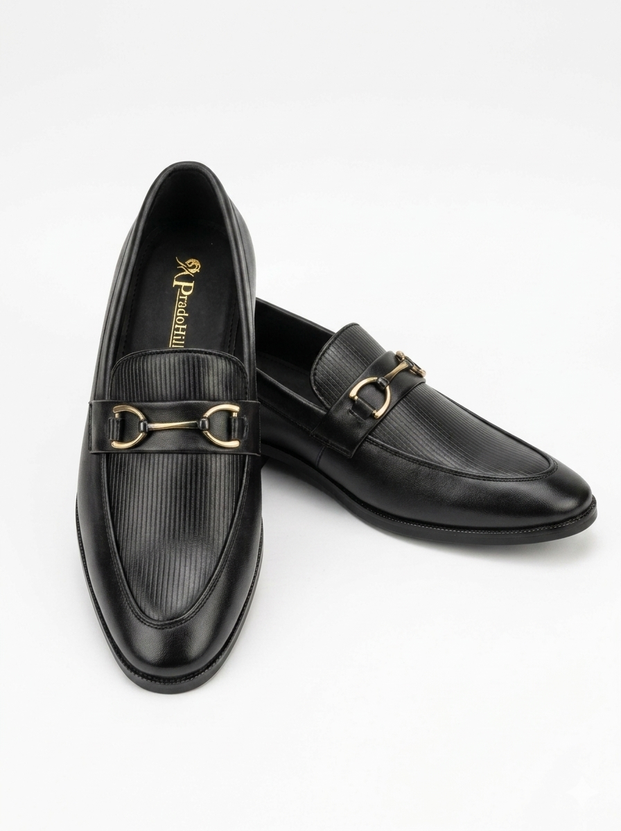 Black Vegan Leather casual AT2612
